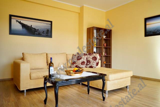 Apartment for rent at the Nobis Center in Tirana.

It is located on the 3-rd floor in a new comple